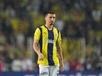 Mert Hakan Yandaş of Fenerbahce  looks on during the Turkey Süper Ligue Round 5 between Fenerbahçe SK vs Galatasaray S.K., on September 21,...