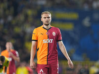 Victor Nelsson of Galatasaray  looks on during the Turkey Süper Ligue Round 5 between Fenerbahçe SK vs Galatasaray S.K., on September 21, 20...