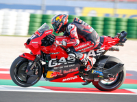 Pedro Acosta (Spa-GASGAS Factory Racing) participates in the Gran Premio Pramac dell'Emilia Romagna Warm UP session MotoGP on Saturday, Moto...