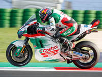 Johann Zarco (Fra-Honda LCR) participates in the Gran Premio Pramac dell'Emilia Romagna Warm UP session MotoGP on Saturday, MotoGP of Emilia...