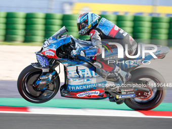 Raul Fernandez (Spa-Aprilia Racing) participates in the Gran Premio Pramac dell'Emilia Romagna Warm UP session MotoGP on Saturday, MotoGP of...