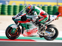 Johann Zarco (Fra-Honda LCR) participates in the Gran Premio Pramac dell'Emilia Romagna Warm UP session MotoGP on Saturday, MotoGP of Emilia...