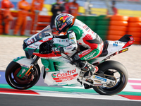 Johann Zarco (Fra-Honda LCR) participates in the Gran Premio Pramac dell'Emilia Romagna Warm UP session MotoGP on Saturday, MotoGP of Emilia...