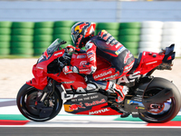 Pedro Acosta (Spa-GASGAS Factory Racing) participates in the Gran Premio Pramac dell'Emilia Romagna Warm UP session MotoGP on Saturday, Moto...