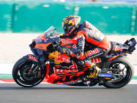 Jack Miller (Aus-Red Bull KTM Factory Racing) participates in the Gran Premio Pramac dell'Emilia Romagna Warm UP session MotoGP on Saturday,...