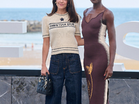 Lupita Nyong'o, Alvaro Norte, Macarena Garcia, and Chris Sanders attend the photocall of the film ''The Wild Robot'' during the 72nd San Seb...