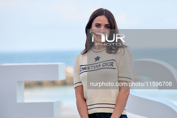 Lupita Nyong'o, Alvaro Norte, Macarena Garcia, and Chris Sanders attend the photocall of the film ''The Wild Robot'' during the 72nd San Seb...