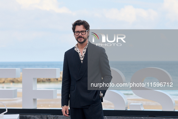 Lupita Nyong'o, Alvaro Norte, Macarena Garcia, and Chris Sanders attend the photocall of the film ''The Wild Robot'' during the 72nd San Seb...