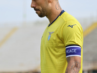 Mattia Zaccagni of SS Lazio during  the Italian Serie A football match between ACF Fiorentina and SS Lazio ,on September 22 , 2024 at the Ar...