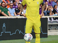 Mattia Zaccagni of SS Lazio during  the Italian Serie A football match between ACF Fiorentina and SS Lazio ,on September 22 , 2024 at the Ar...