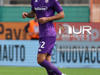 Danilo Cataldi of ACF Fiorentina during the Italian Serie A football match between ACF Fiorentina and SS Lazio ,on September 22 , 2024 at th...