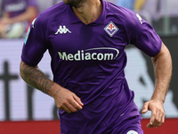 Danilo Cataldi of ACF Fiorentina controls the ball during the Italian Serie A football match between ACF Fiorentina and SS Lazio ,on Septemb...