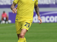 Manuel Lazzari of SS Lazio controls the ball during  the Italian Serie A football match between ACF Fiorentina and SS Lazio ,on September 22...