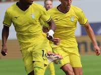 Tijjani Noslin of SS Lazio controls the ball during  the Italian Serie A football match between ACF Fiorentina and SS Lazio ,on September 22...