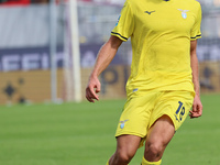 Gustav Isaksen of SS Lazio controls the ball during  the Italian Serie A football match between ACF Fiorentina and SS Lazio ,on September 22...