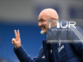 Julio Figueroa of Nottingham Forest during the Premier League match between Brighton and Hove Albion and Nottingham Forest at the American E...