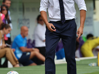 Head Coach Raffaele Palladino of ACF Fiorentina during the Italian Serie A football match between ACF Fiorentina and SS Lazio ,on September...