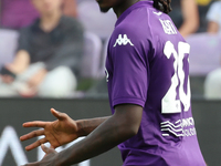 Moise Kean of ACF Fiorentina during the Italian Serie A football match between ACF Fiorentina and SS Lazio ,on September 22 , 2024 at the Ar...