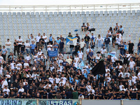 Supporters of SS Lazio prior to the Italian Serie A football match between ACF Fiorentina and SS Lazio ,on September 22 , 2024 at the Artemi...