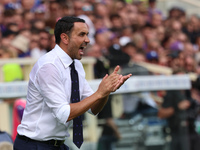 Head Coach Raffaele Palladino of ACF Fiorentina looks on during the Italian Serie A football match between ACF Fiorentina and SS Lazio ,on S...