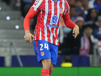 Robin Le Normand centre-back of Atletico de Madrid and Spainduring the UEFA Champions League 2024/25 League Phase MD1 match between Atletico...