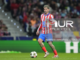 Rodrigo de Paul central midfield of Atletico de Madrid and Argentina during the UEFA Champions League 2024/25 League Phase MD1 match between...