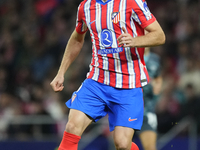 Alexander Sorloth centre-forward of Atletico de Madrid and Norway during the UEFA Champions League 2024/25 League Phase MD1 match between At...