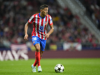 Nahuel Molina right-back of Atletico de Madrid and Argentina during the UEFA Champions League 2024/25 League Phase MD1 match between Atletic...