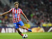 Marcos Llorente central midfield of Atletico de Madrid and Spain during the UEFA Champions League 2024/25 League Phase MD1 match between Atl...