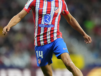 Marcos Llorente central midfield of Atletico de Madrid and Spain during the UEFA Champions League 2024/25 League Phase MD1 match between Atl...