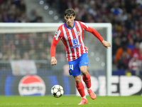 Robin Le Normand centre-back of Atletico de Madrid and Spainduring the UEFA Champions League 2024/25 League Phase MD1 match between Atletico...