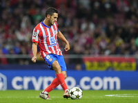 Koke Resurreccion central midfield of Atletico de Madrid and Spain during the UEFA Champions League 2024/25 League Phase MD1 match between A...