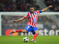 Koke Resurreccion central midfield of Atletico de Madrid and Spain during the UEFA Champions League 2024/25 League Phase MD1 match between A...