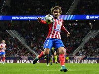 Antoine Griezmann second striker of Atletico de Madrid and France during the UEFA Champions League 2024/25 League Phase MD1 match between At...