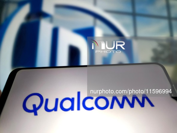 Qualcomm acquires Intel in Suqian, China, on September 22, 2024. 