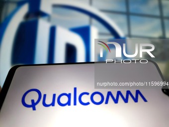 Qualcomm acquires Intel in Suqian, China, on September 22, 2024. (