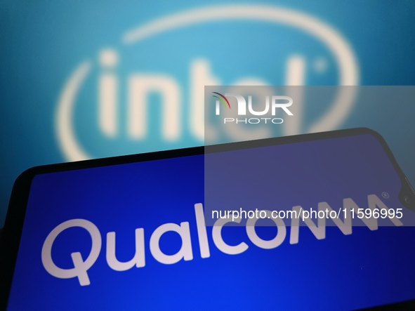 Qualcomm acquires Intel in Suqian, China, on September 22, 2024. 