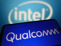 Qualcomm acquires Intel in Suqian, China, on September 22, 2024. (