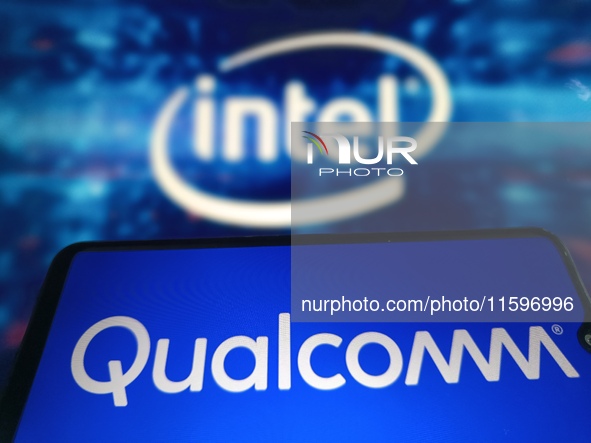 Qualcomm acquires Intel in Suqian, China, on September 22, 2024. 