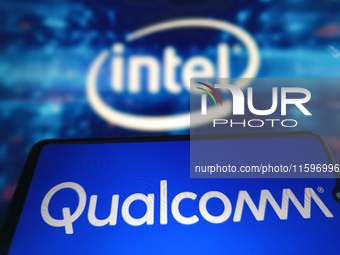 Qualcomm acquires Intel in Suqian, China, on September 22, 2024. (