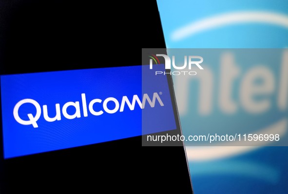 Qualcomm acquires Intel in Suqian, China, on September 22, 2024. 