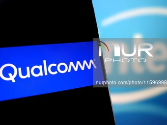 Qualcomm acquires Intel in Suqian, China, on September 22, 2024. (