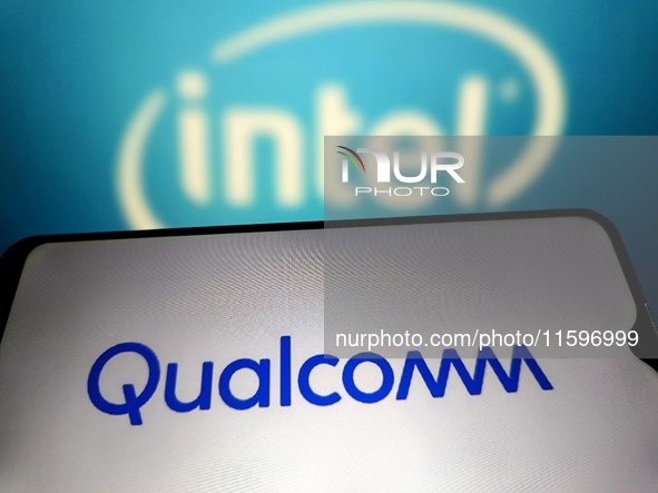 Qualcomm acquires Intel in Suqian, China, on September 22, 2024. 