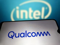 Qualcomm acquires Intel in Suqian, China, on September 22, 2024. (