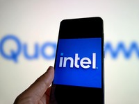 Qualcomm acquires Intel in Suqian, China, on September 22, 2024. (