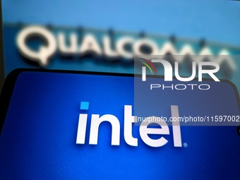 Qualcomm acquires Intel in Suqian, China, on September 22, 2024. (