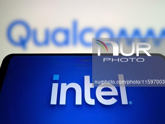 Qualcomm acquires Intel in Suqian, China, on September 22, 2024. (