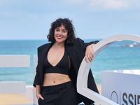 Marina Guerola attends the photocall of the film ''Los Destellos'' during the 72nd San Sebastian International Film Festival in San Sebastia...