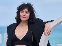 Marina Guerola attends the photocall of the film ''Los Destellos'' during the 72nd San Sebastian International Film Festival in San Sebastia...