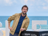 Julian Lopez attends the photocall of the film ''Los Destellos'' during the 72nd San Sebastian International Film Festival in San Sebastian,...